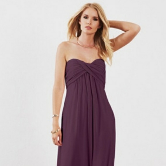 New W/ Tags Plum Perfect Sz L Dove & Dahlia Maxi - Picture 4 of 4